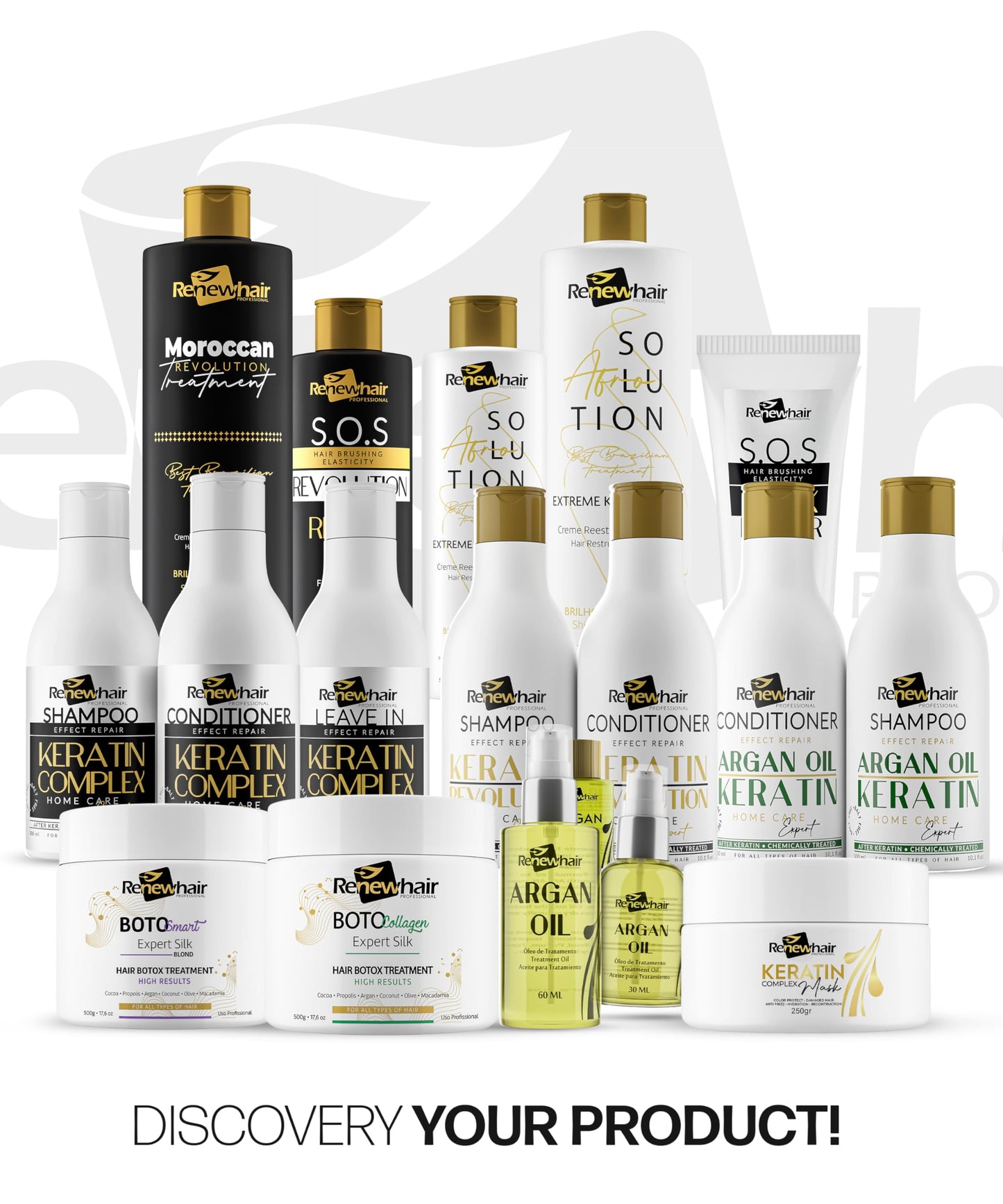 RENEW HAIR PROFESSIONAL Renew Hair Professional ROBTX AFRO Hair Textured release Treatment Restructuring Anti Frizz Thermo Active, Collagen ,Argan,Protein,Panthenol ,oil and more especially for Afro Hair Mask 4 A,B,C 300gr