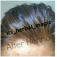 Herbal Magic Pure & Natural USDA 100g Henna Powder + 100g Indigo Power Chemical Free Hair Coloring, Natural Hair Mask Dye -Combo Pack -Premium Quality