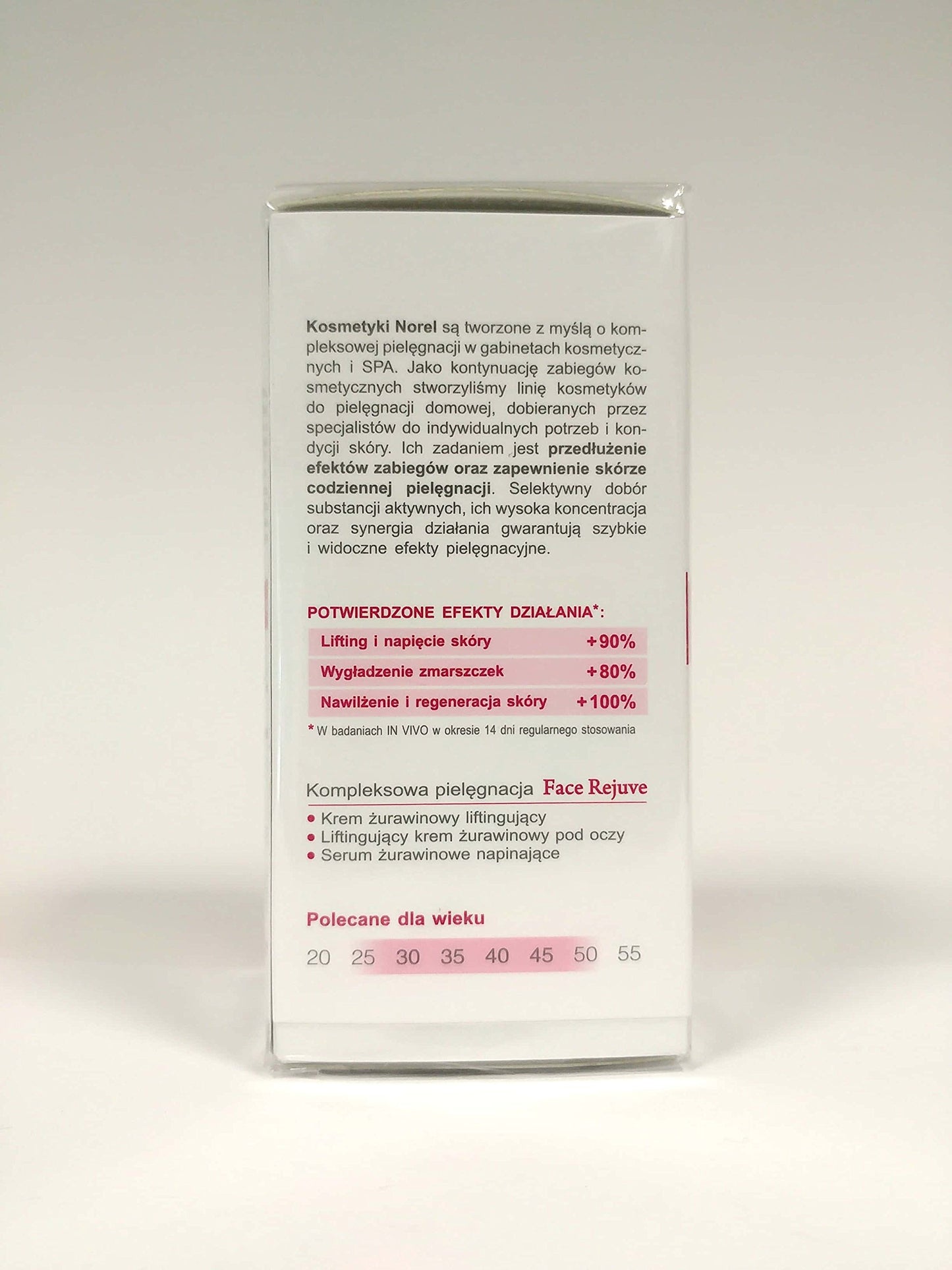 Norel Dr Wilsz R Face Rajuve Lifting Cranberry Eye Cream | Liftingujacy Krem Zurawinowy pod Oczy 15 ml SET with STAPIZ Hair Shampoo 15ml or Mask 10ml