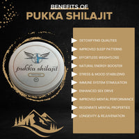 Generic Ultimate Authentic Premium Pukka Shilajit - 100% Pure Himalayan Organic Resin with High Potency Fulvic Acid & Trace Minerals for Energy & Vitality for Men and Women - (40g)