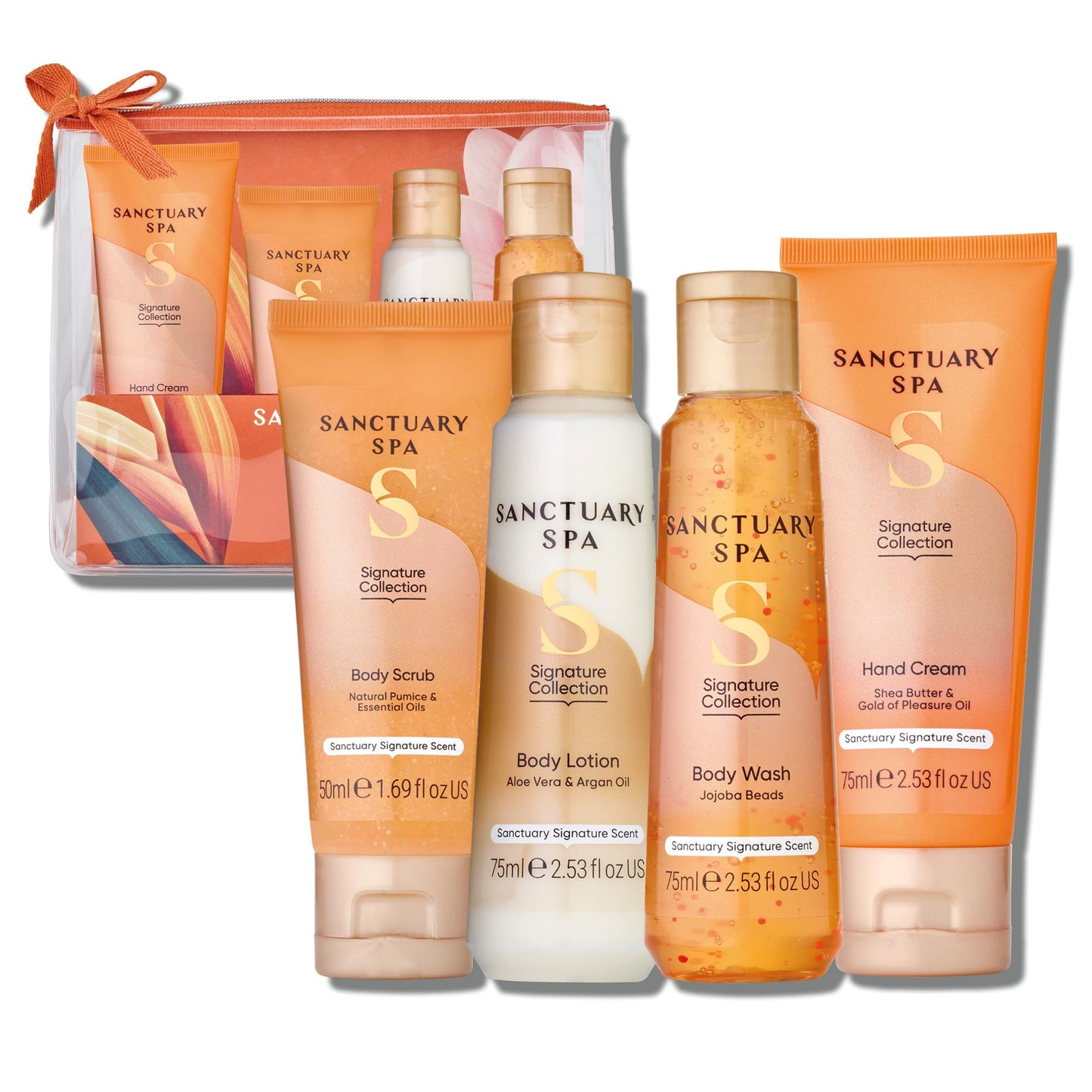 SANCTUARY Sanctuary Spa Petite Retreat Gift Set, Vegan, Gift For Women, Birthday Gift, Womens Gift Sets, Body and Bath Set