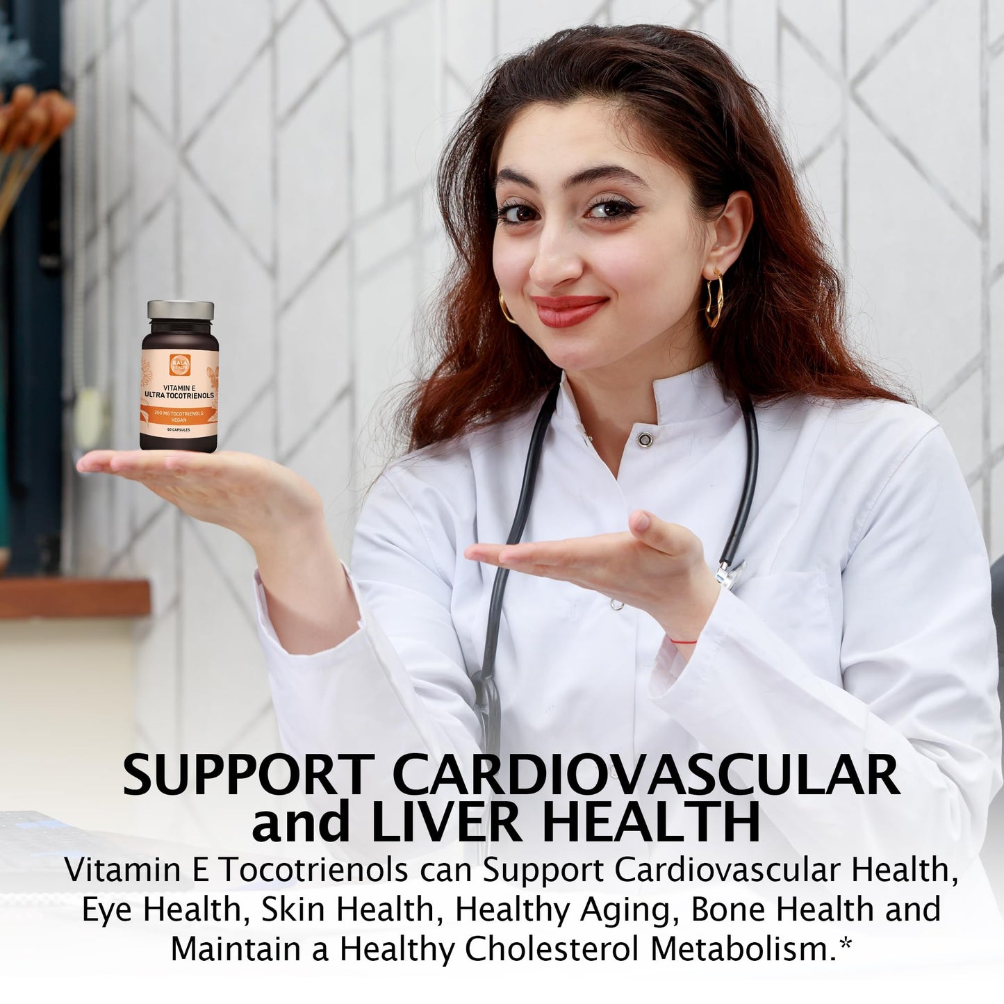 Kala Health Ultra Tocotrienol 200mg Vitamin E Vegan – All 4 tocotrienols - Alpha Tocotrienol + Beta Tocotrienol + Gamma Tocotrienol + Delta Tocotrienol – No Tocopherols - Unique Tocotrienol Complex