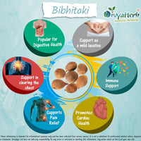 DivyaHerb Bibhitaki Fruit Baheda Powder Natural