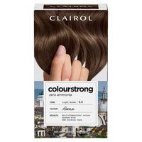 Clairol CLAIROL COLOUR STRONG PERMANENT HAIR DYE - 6.0 LIGHT BROWN