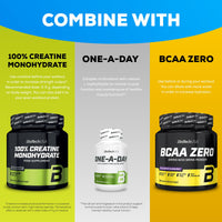 BioTechUSA Iso Whey Zero | Premium Whey Protein Isolate | Grass-Fed | Enzyme-Free | Sugar- and Gluten-Free, 500 g, Strawberry