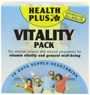 Health Plus Vitality Pack General Well-being and Vitality Multivitamin And Mineral Daily Supplement - 28 Day Supply