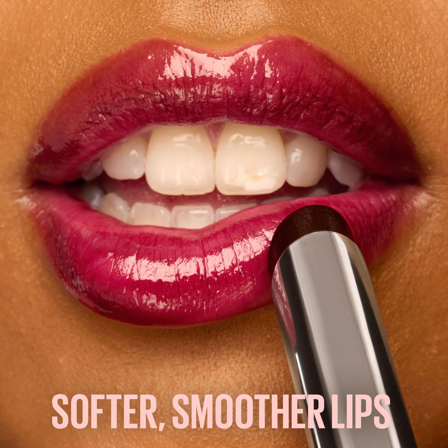 Maybelline New York Lifter Glaze Lip Oil Balm, Up to 24HR Hydration, Plumping for Fuller Lips, Hyaluronic Acid & Acerola Cherry Extract for Ultra-Comfortable Shine, Shade: Rose Bite