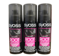Schwarzkopf Syoss Root Retoucher, 120 ml, Black, Pack of 3