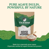 Yin & Yang Superfoods Inulin Prebiotic Fibre Powder 250g | 100% Agave | Vegan