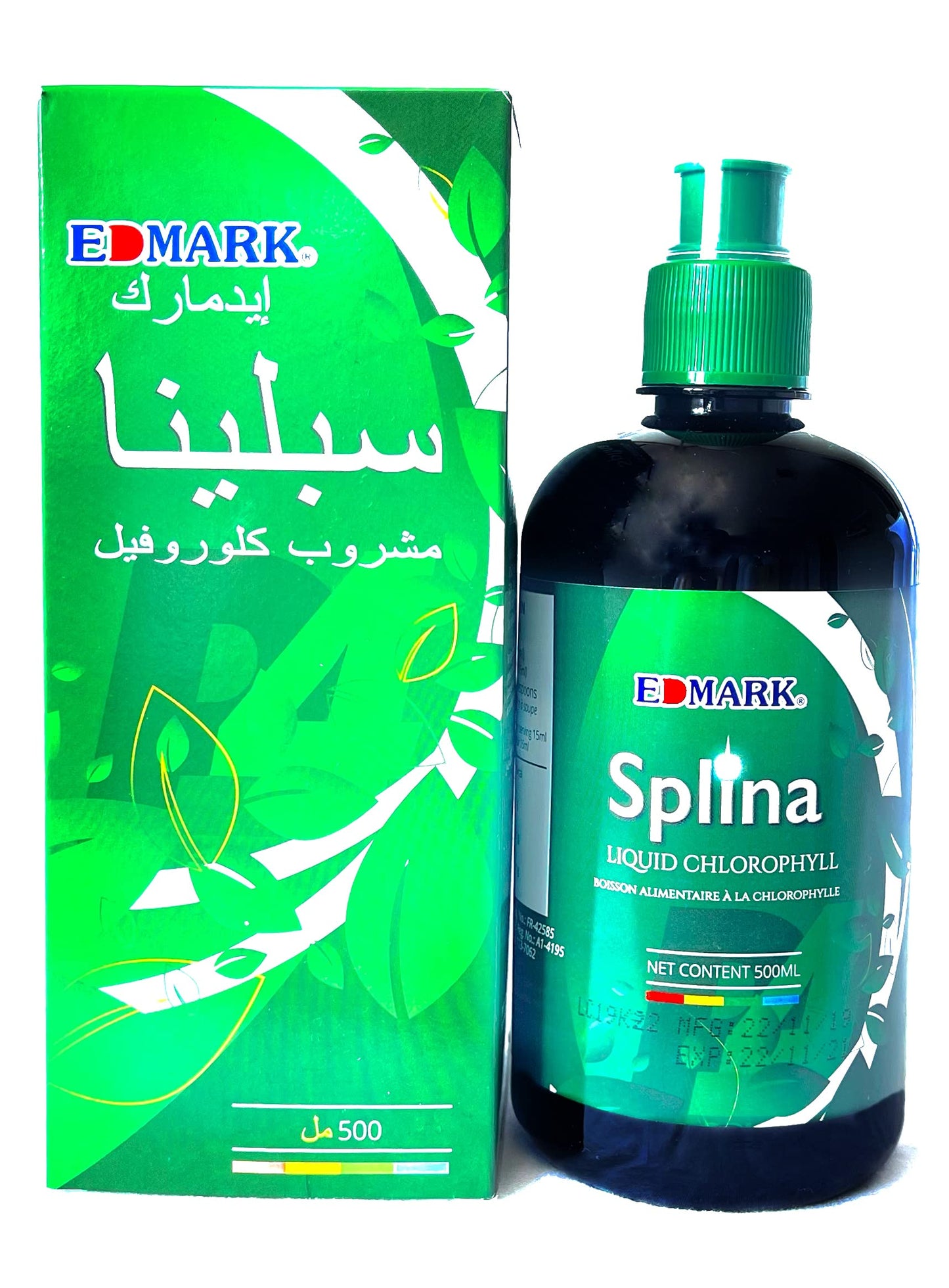 Edmark EDMARK Splina - Chlorophyll Drink - Balances -Cleanses - Rich in Vitamins - Increases Blood Count - Reduce Wrinkle and Aging
