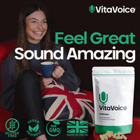 VitaVoice Nootropics & Vitamins | Formulated for Vocal Health, Wellbeing & Mindset | 30 Capsules
