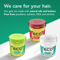 Eco Style Rosemary Mint Hair Gel, Alcohol Free, Vegan, 473 ml