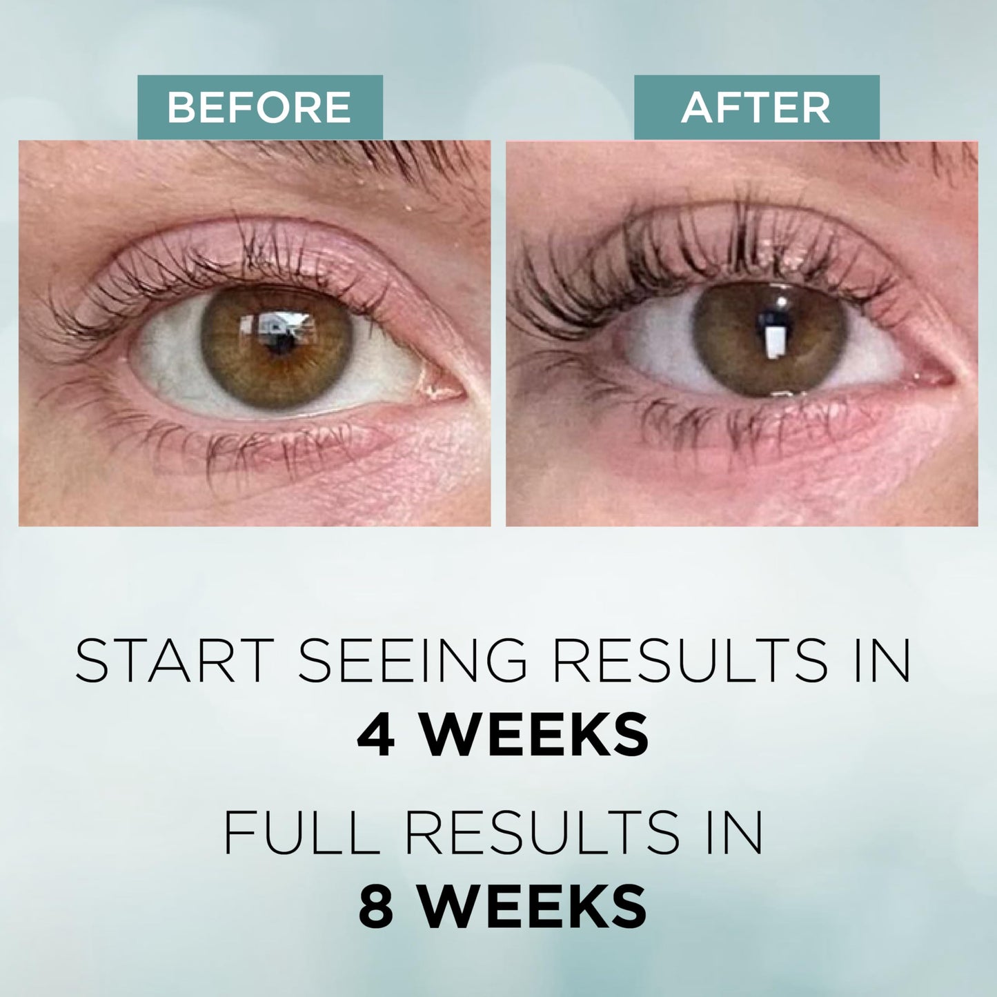 Trinsic Natural Lash Serum - Rapid Growth with Multi-Peptide, Biotin & Hyaluronic Acid - Enhancing & Conditioning Eyelash Serum for Thicker, Longer & Healthier Lashes - Gentle & Safe Advanced Formula