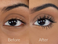 Vasanti Cosmetics Kajal Big Up! Volumizing Mascara - Black - Long-Lasting, Intense Volume, Non-Clumping, Safe for Sensitive Eyes, Will Not Flake or Dry Lashes