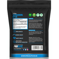 Vitamin B12 High Strength Tabets 1000mcg Vegan B12 Supplement | Pure Methylcobalamin Tablets | Tiredness and Fatigue | Metabolism & Immunity Supplements by PROELITE (240 Tablets)