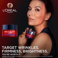 L'Oreal Paris L’Oréal Paris Laser Renew Triple Action Anti-Ageing Night Cream, Reduce Wrinkle Appearance, Moisturise and Boost Skin Radiance, Pro-Retinol, Hyaluronic Acid and Vitamin C, 50ml