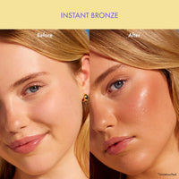 Isle of Paradise Sunny Serum Instant Face Bronzer, Golden Hour, 30 mL
