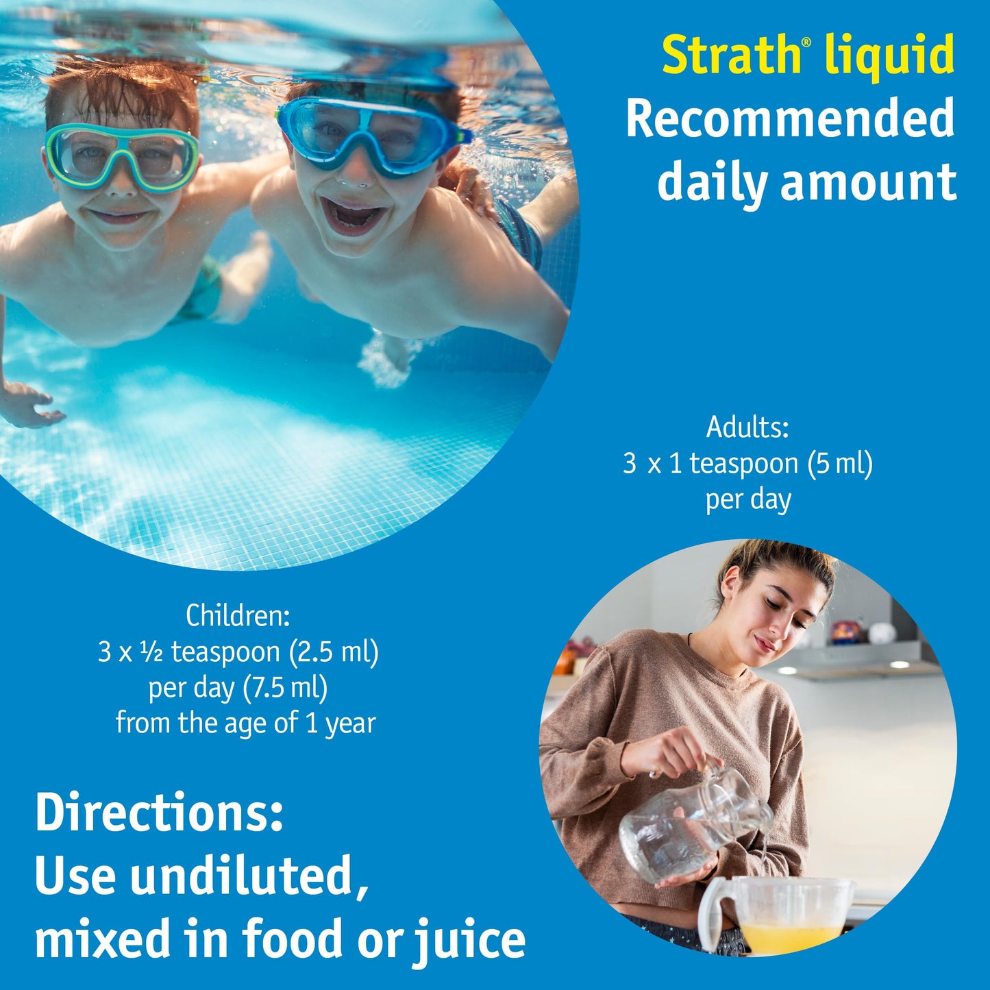 Strath Original Liquid Food Supplement - (500 ml) Natural Herbal Yeast and Daily Nutritional Supplement