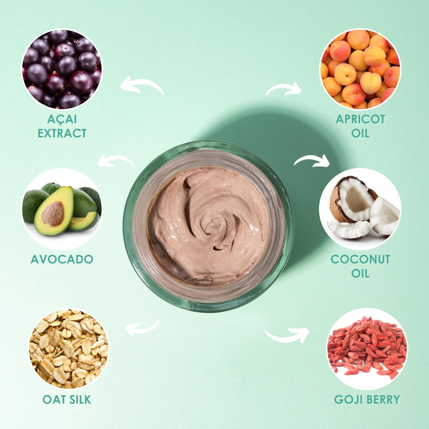 WildMint Goji Glow Natural Scrub | Exfoliating & Renewing Body & Face Scrub for Dry Skin | Gently Removes Dead Skin | Helps Acne & Hyperpigmentation | UK Made Vegan & Cruelty-Free Skincare | 120ml