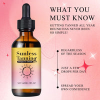 COWANIEE Sunlesss Drinkable Tanning Drops, Tan Drops Drink Promote Natural Skin Tone