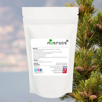 Nutrics® 7600mg French Maritime Pine BARK Extract 95% Proanthocyanidins 100% Pure 30 V Capsules (1 Month Supply) - Suitable for Vegan Vegetarian Halal Kosher (30)