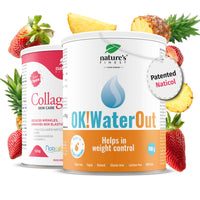 Nature's Finest by Nutrisslim OK!Body Lift - Hydrolyzed Marine Collagen Powder Naticol (5000mg) for Skin Elasticity, Reduce Water Retention - Skin Lift Effect