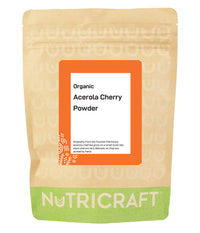 Nukraft Organic Acerola Cherry Powder by NutriCraft: 250g (Also Available in 500g and 1kg)