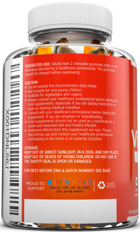 Vitamin B Complex Gummies for Adults & Kids - 90 Vegan Gummies - Vitamins B2, B3, B5, B6, B8, B9, B12, Zinc & Iodine - 3 Month Supply - Supports Energy Production