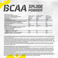 OLIMP SPORT NUTRITION OLIMP Labs Lemon BCAA Xplode Recovery and Energy Supplement,500 g (Pack of 1)