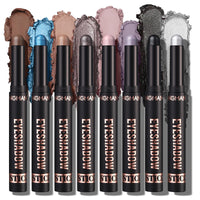LANGMANNI 8Pcs Eyeshadow Stick Gift Set,Soft Smooth Cream With Matte Earth & Metal Colors, Waterproof & Long-Lasting, Beauty & Personal Care Eye Shadow Stick For Daily Makeup & Special Occasions (#C)
