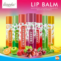 7pk Lip Balm Set | Flavoured Lip Balms with Beeswax and Vitamin E | Moisturising Lip Balm Multipack | Protect & Hydrate Beeswax Lip Balm Stick | Lip Balms | Lipbalm | Lip Moisturiser | Girls Lip Balm