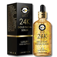 MY VITAL KEEP HEALTHY Hyaluronic Acid Serum 24K Gold 30ml – Luxurious Anti-Aging Essence for Radiant Glow, Firming, Deep Hydration & Wrinkle Smoothing for Youthful Skin – My Vital Keep Healthy