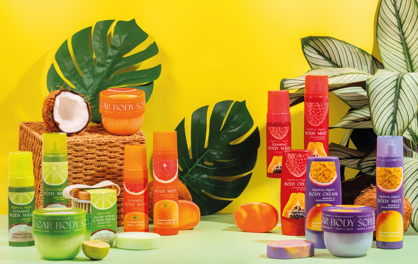 THE SOMERSET TOILETRY COMPANY LIMITED Tropical Fruits Mango and Passionfruit Body Cream 200ml