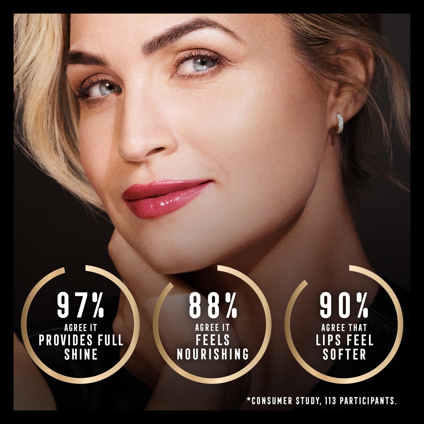 Max Factor 2000 Calorie Lip Glaze Honey Crème, Full Shine Lip Gloss, Nourishing with Hyaluronic Acid & Squalane, Instant Plump, Maximum Comfort, Non-Sticky, Vanilla-Milk Scent, Fuller Looking Lips