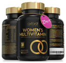 Multivitamin Tablets for Women with Collagen & Hyaluronic Acid - 27 Essential Vitamins, Minerals, & Botanicals | Womens Multivitamins, 90 Tablets, Immune System, Tiredness and Fatigue, Womens Vitamins