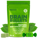 Caffeine Bullet 80mg Caffeine & 160mg L-Theanine Chews | Mint Matcha | 40 Servings