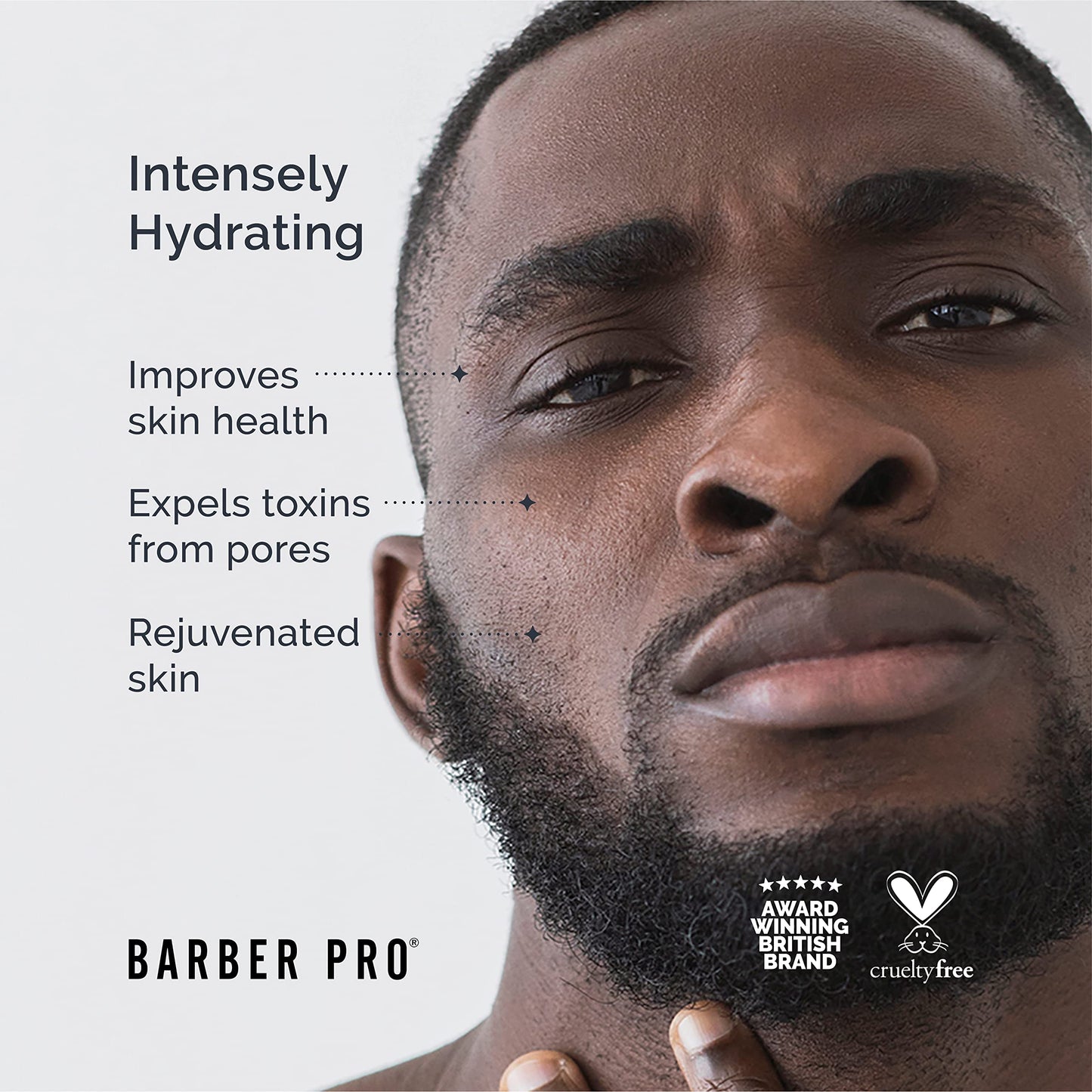 BARBER PRO Anti-aging Face Serum For Men 30 ml | Mens Face Cream | Face Moisturiser & Antioxidant | Mens Skincare