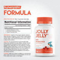 Kids Probiotics Tapioca Gummies - 5B CFU Bacillus Coagulans Live Bacterial Cultures Per Serving - Non-GMO, Halal, Age 4+, Strawberry Flavour - 60 Vegan Gummies.