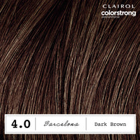 Clairol Colour Strong Permanent Hair Dye - 4.0 Dark Brown