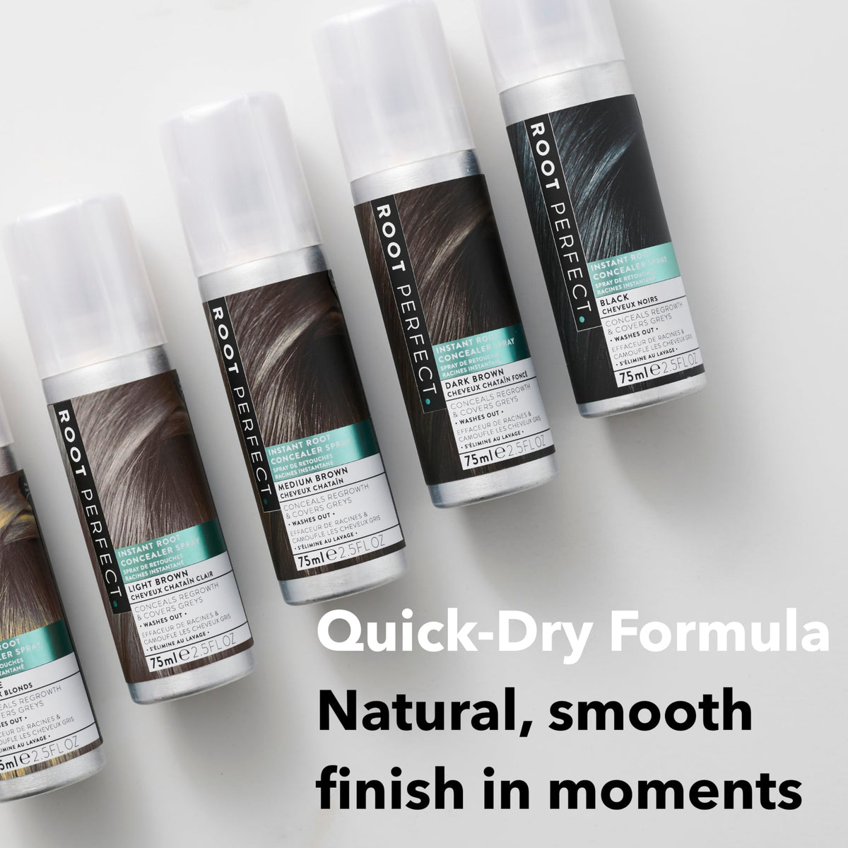 ROOT PERFECT Root Perfect Root Touch Up Concealer Spray Light Brown 125ml