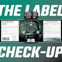 Lecithin 1200mg with Vitamin E - 180 Softgels - High Strength Soy Lecithin Supplement - 6 Months Supply - Laboratory Tested Lipid Lecithin Supplements - by Apollo's Hegemony