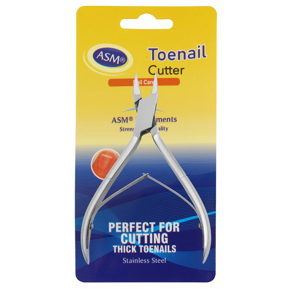 Asm Instruments INGROWN Toe Nail Clippers Nippers Cutters Flame Point Podiatry Instrument 5" Professional Thick Toe Nail Chiropody