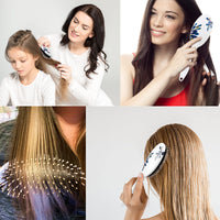 Sosoon Hair Brush, Boar Bristle Paddle Hairbrush for Long, Thick, Curly, Wavy, Dry or Damaged Hair, Reducing Hair Breakage and Frizzy, No More Tangle