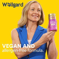 Wellgard Multivitamins for Women Over 50, Vegan Gummies, No Iron, with Vitamin D, B12, Calcium & Zinc for Bone, Immune & Energy Support, Chewable Womens Multivitamins 50 Plus, 60 Gummies