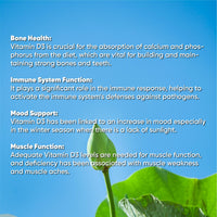 Vitamin D3 4000 IU – 365 Vegetarian D3 Easy Swallow Micro Tablets | Highest Strength Cholecalciferol VIT D3 - Vegetarian Certified - UK Made Sash Vitality | Support Mood | Supports Bone Health