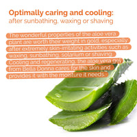 Bella Donna Soothing and Cooling Aloe Vera Gel, 100ml -Ideal for Skin Relief After Hair Removal