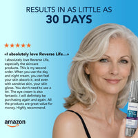 Reverse Life - Lifting Eye Cream for Wrinkles - Eye Cream for Dark Circles and Puffy Eyes with Lifting and Filling Properties - Hyaluronic Acid, Coconut Extract & Vitamin C - 30ml