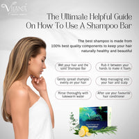 Vilana Natural Beauty Sensation Natural Shampoo Bar 2x70g by Vilana | Tones the Scalp, Reduces Hair Loss, Restores Hair Shine & Smoothness | Sulphate Free Hair Shampoo Bar – Suitable for All Hair Types & Problematic Scalp