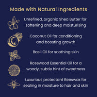 The Edinburgh Natural Skincare Company Ltd. Jekyll & Hyde Natural Beard Balm | Condition & Moisturise & Soften Your Beard | Strengthen Hair & Promote Growth | Natural & Organic