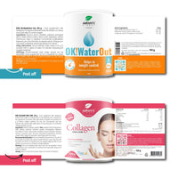 Nature's Finest by Nutrisslim OK!Body Lift - Hydrolyzed Marine Collagen Powder Naticol (5000mg) for Skin Elasticity, Reduce Water Retention - Skin Lift Effect